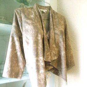 NEW STYLE - Coldwater Creek Brown Overshirt 12